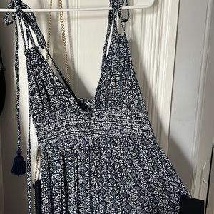 Lulus Navy Maxi Dress